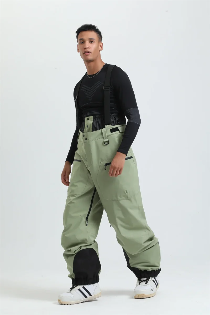 Unisex-Skihose mit Trägersystem | funktionale Winterausführung