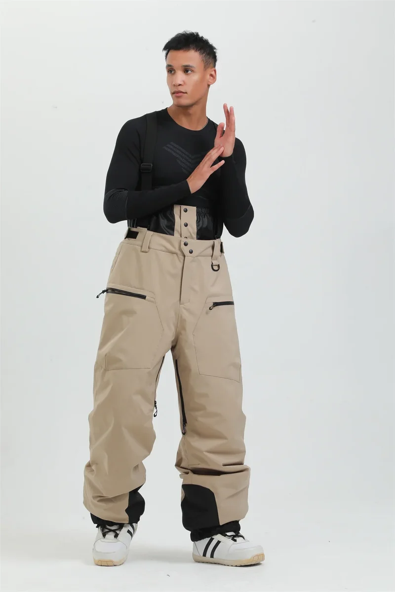 Unisex-Skihose mit Trägersystem | funktionale Winterausführung