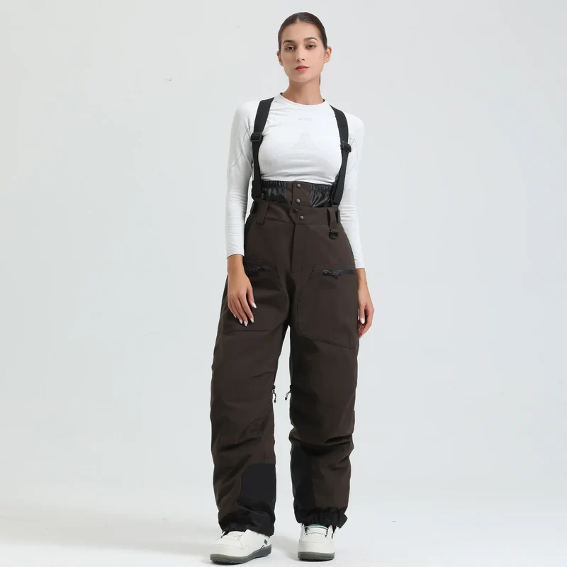 Unisex-Skihose mit Trägersystem | funktionale Winterausführung