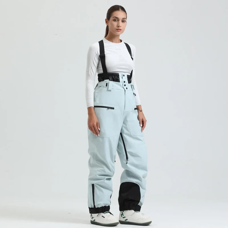 Unisex-Skihose mit Trägersystem | funktionale Winterausführung