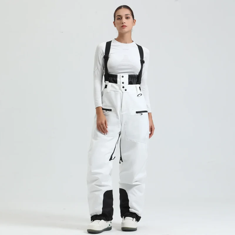 Unisex-Skihose mit Trägersystem | funktionale Winterausführung