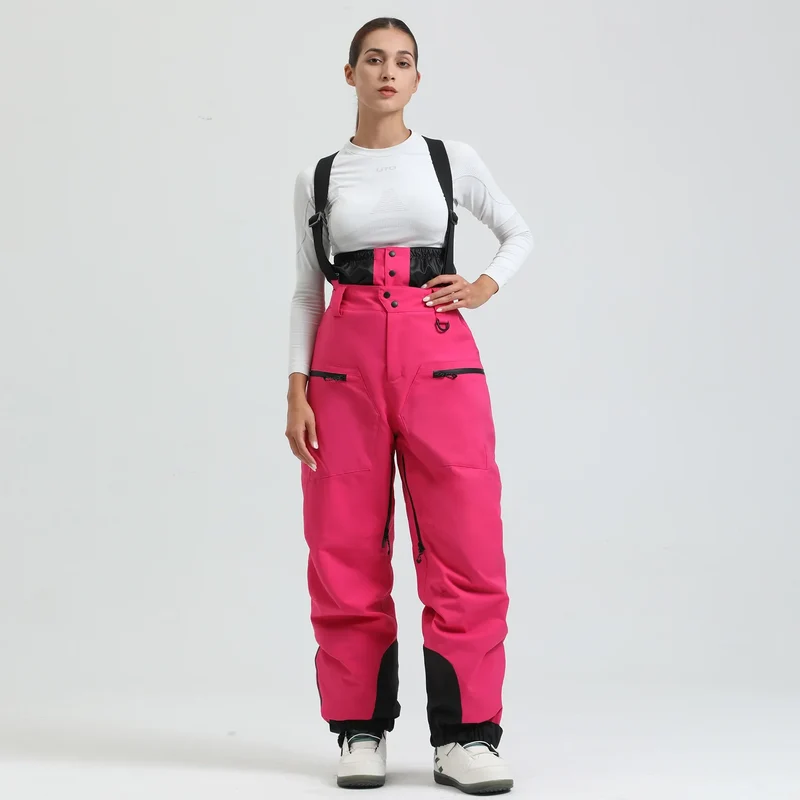 Unisex-Skihose mit Trägersystem | funktionale Winterausführung