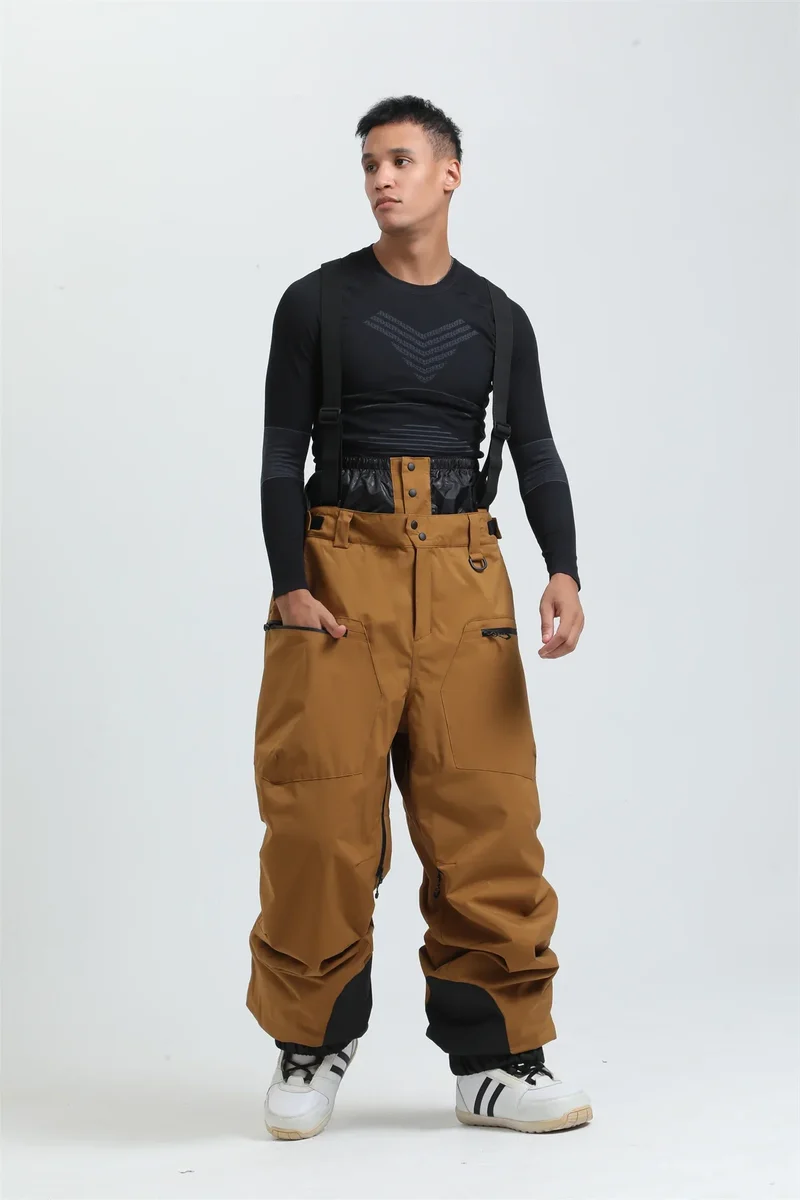 Unisex-Skihose mit Trägersystem | funktionale Winterausführung