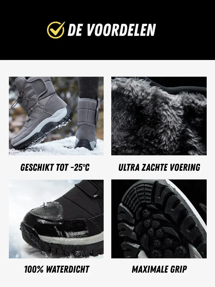 Herren-Snowboots wasserabweisend | robuste Ausführung