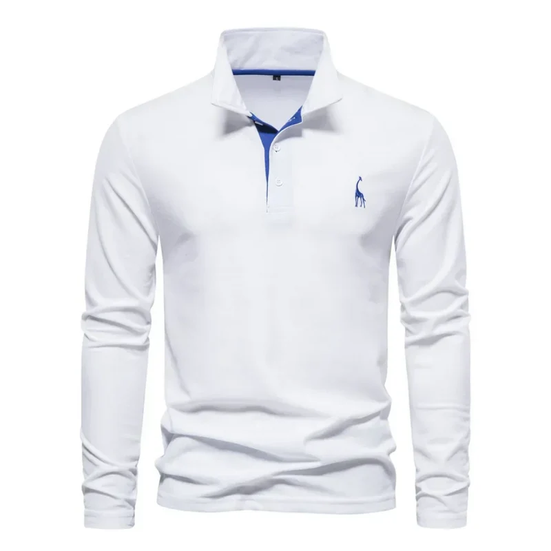 Herren-Poloshirt mit langem ärmelschnitt | Alltagstauglich