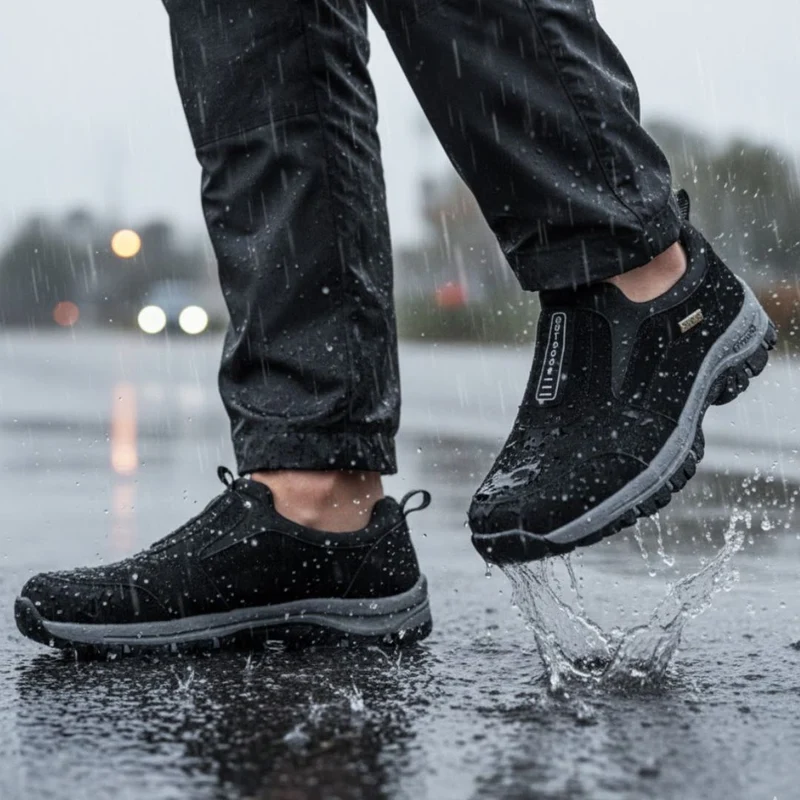 Herren-Schuh mit stabiler Laufsohle | Alltagstauglich