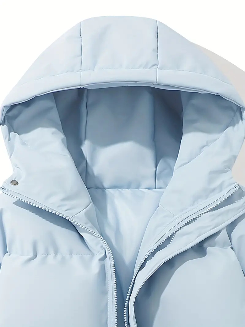 Damenwinterjacke mit Kapuze | Lange Ausführung