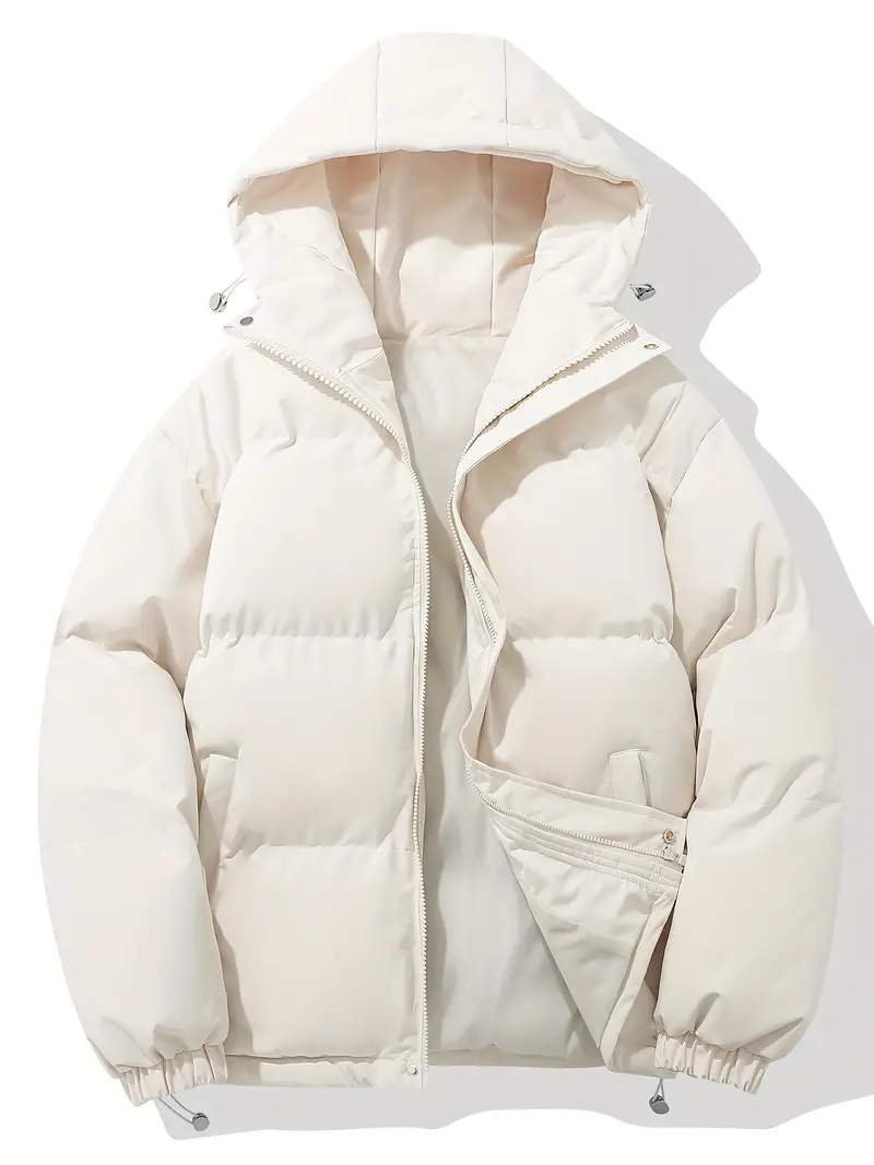 Damenwinterjacke mit Kapuze | Lange Ausführung