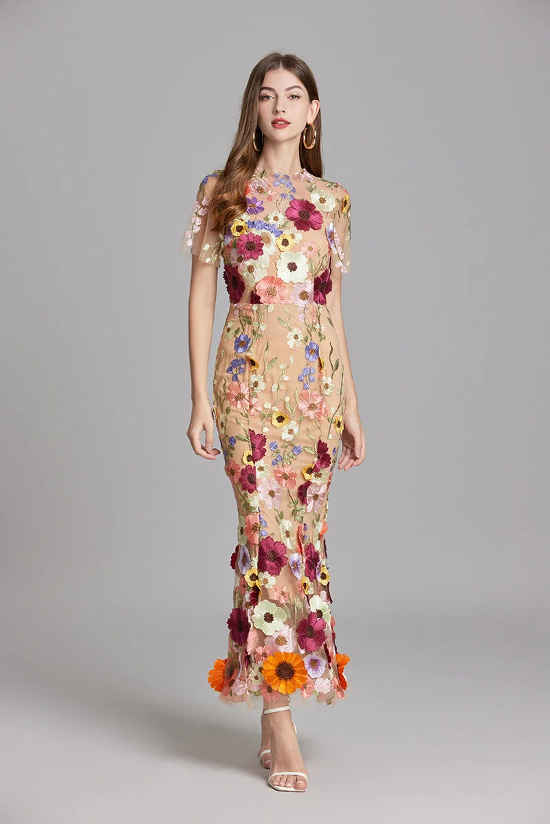 Ärmelloses Damenkleid | Maxilänge