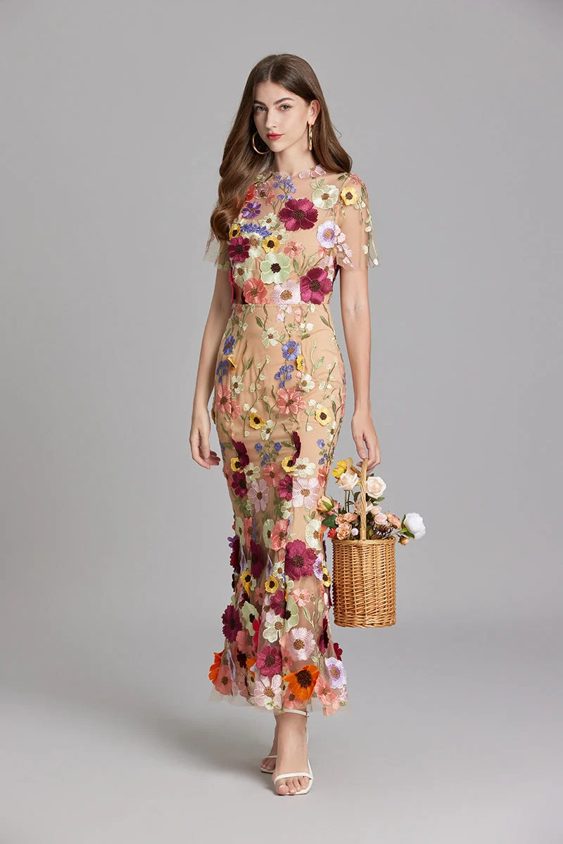 Ärmelloses Damenkleid | Maxilänge