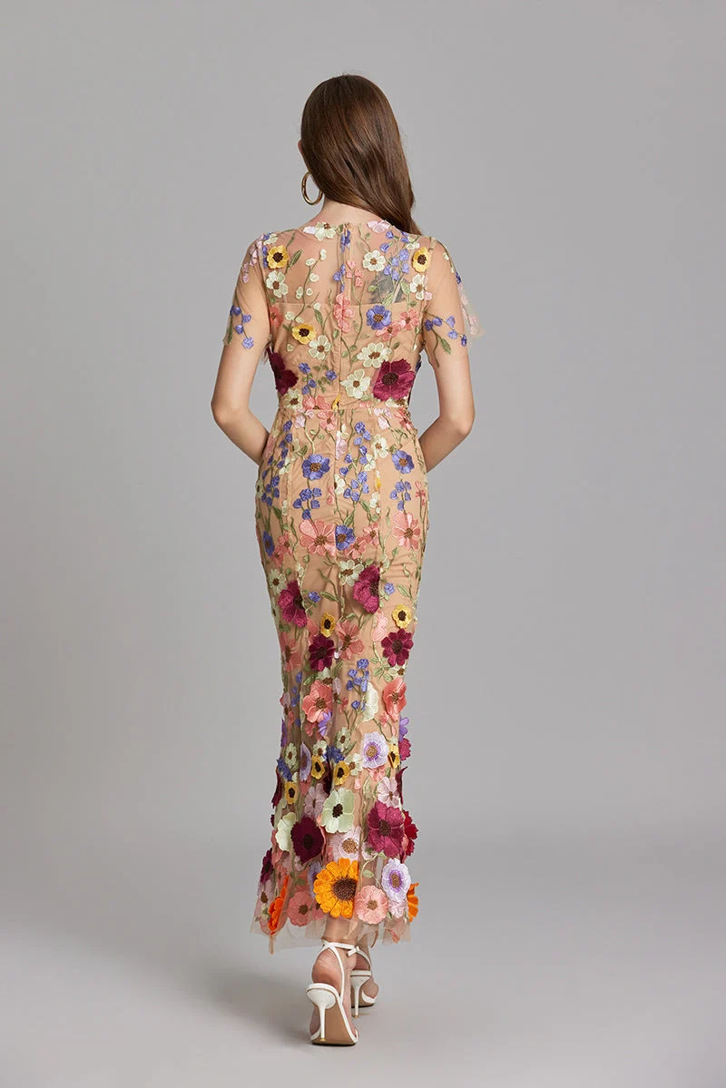 Ärmelloses Damenkleid | Maxilänge