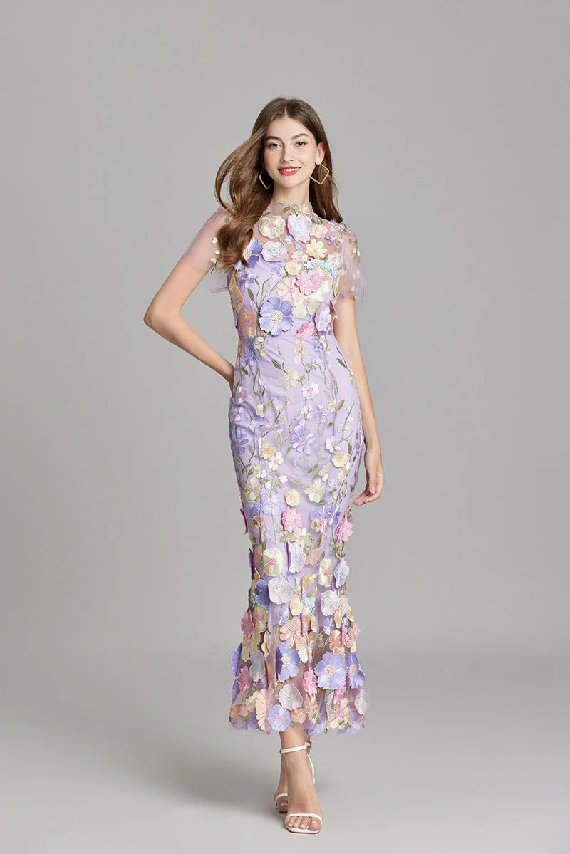 Ärmelloses Damenkleid | Maxilänge