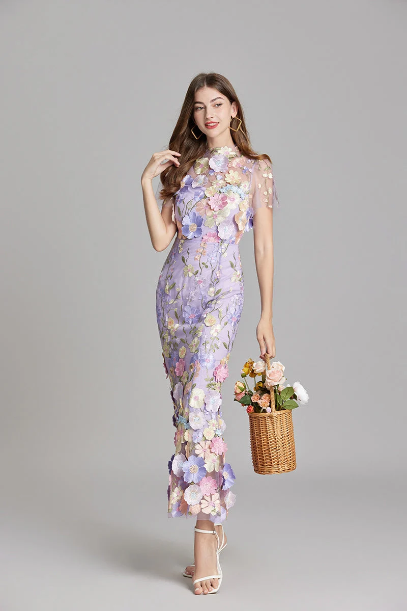 Ärmelloses Damenkleid | Maxilänge