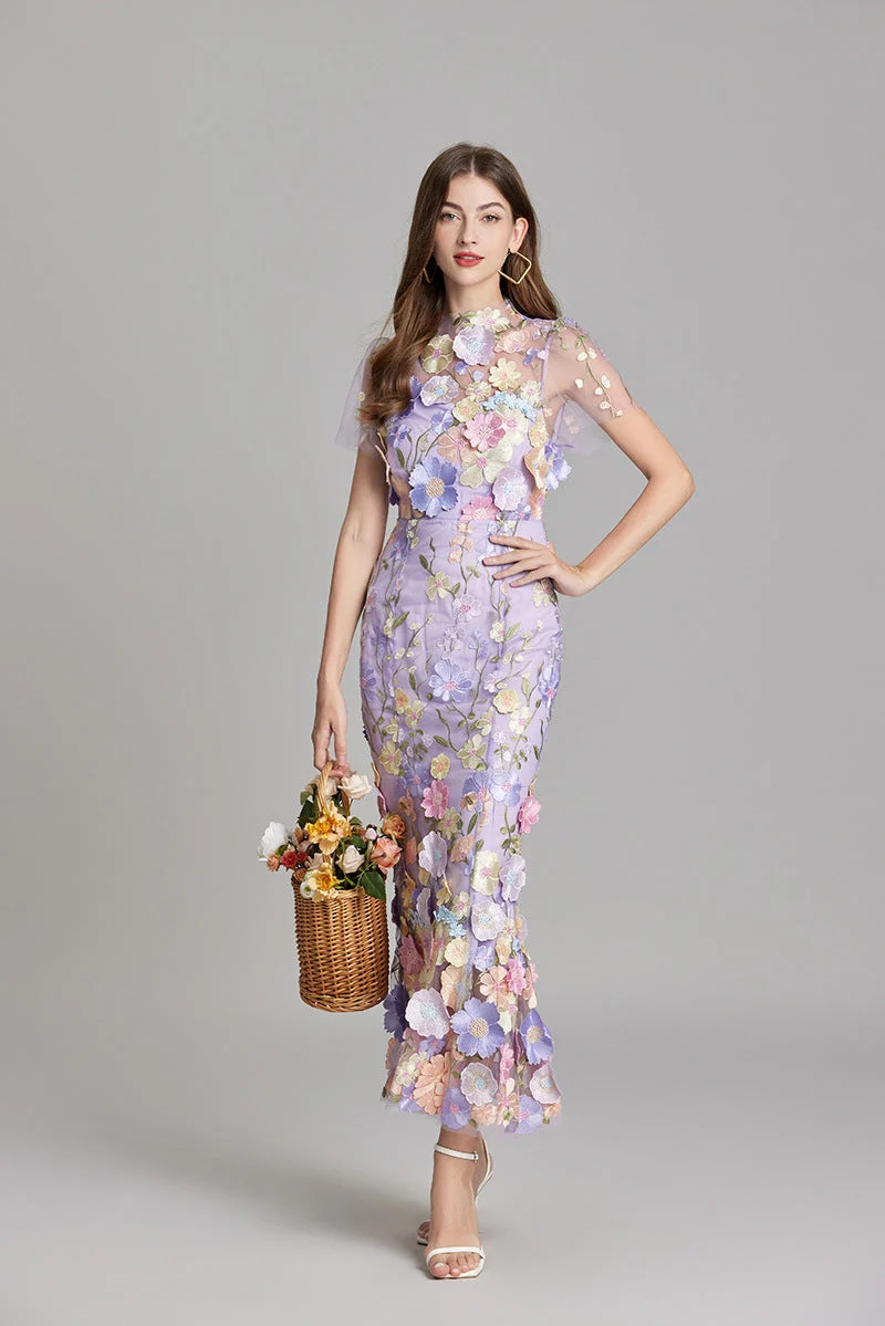 Ärmelloses Damenkleid | Maxilänge