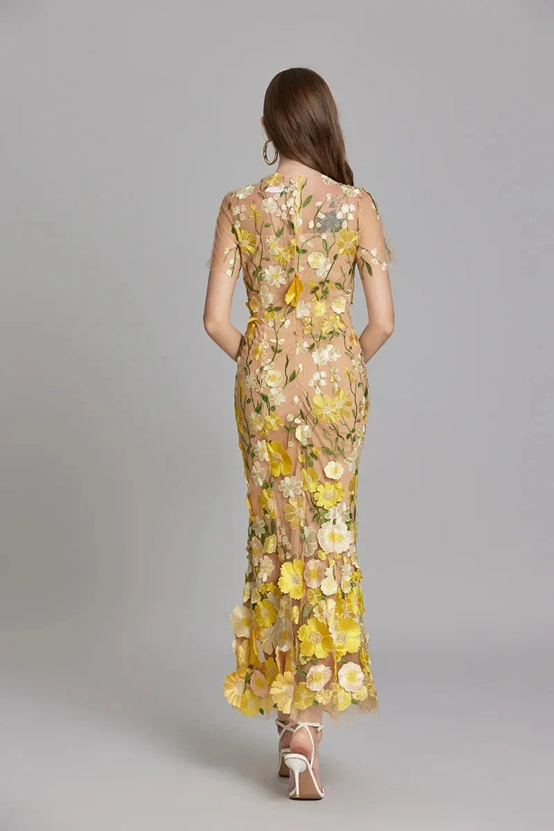 Ärmelloses Damenkleid | Maxilänge
