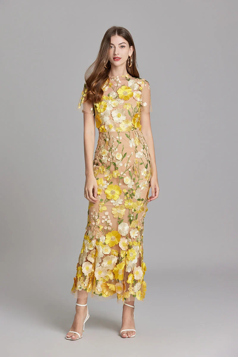 Ärmelloses Damenkleid | Maxilänge