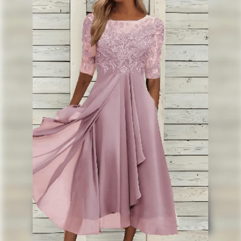 Damenkleid für Anlässe | Midilänge