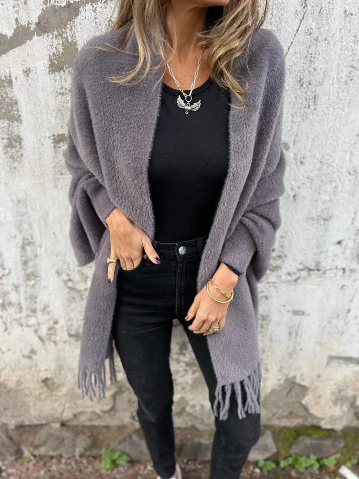 Warme Damenjacke | Lange Form