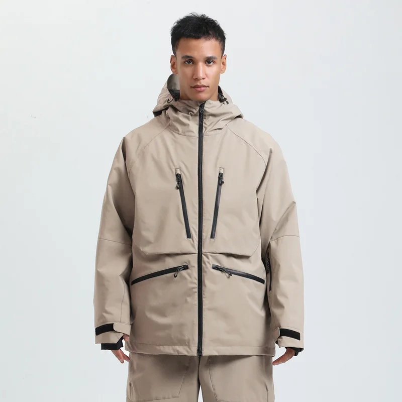 Unisex-Skijacke für Wintersport | funktionale Ausführung