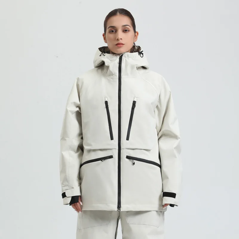 Unisex-Skijacke für Wintersport | funktionale Ausführung