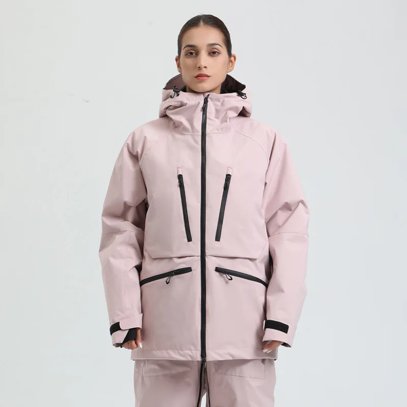Unisex-Skijacke für Wintersport | funktionale Ausführung
