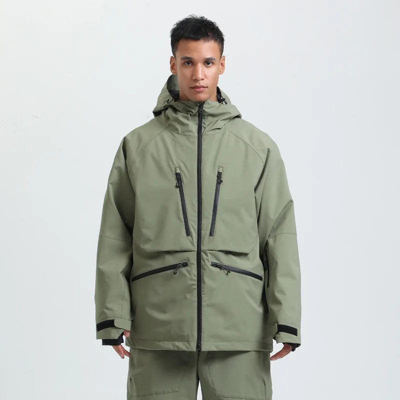 Unisex-Skijacke für Wintersport | funktionale Ausführung