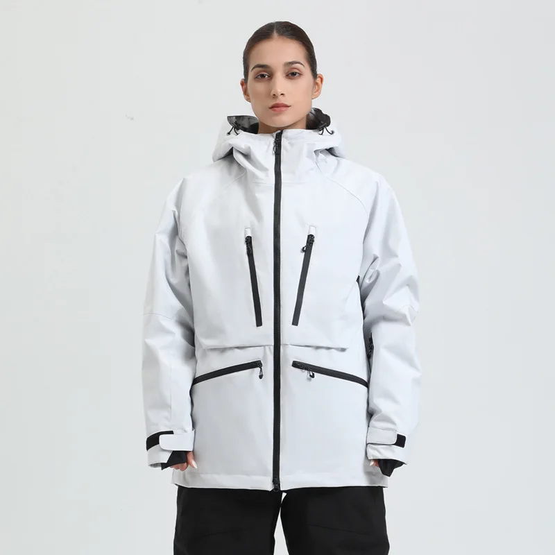 Unisex-Skijacke für Wintersport | funktionale Ausführung