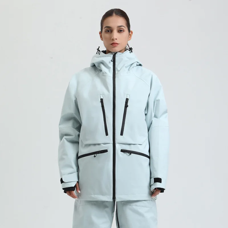 Unisex-Skijacke für Wintersport | funktionale Ausführung