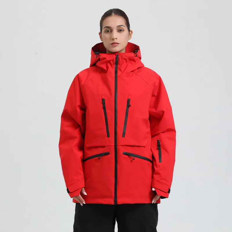 Unisex-Skijacke für Wintersport | funktionale Ausführung