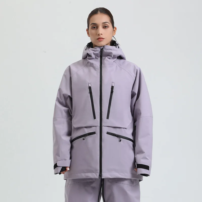 Unisex-Skijacke für Wintersport | funktionale Ausführung