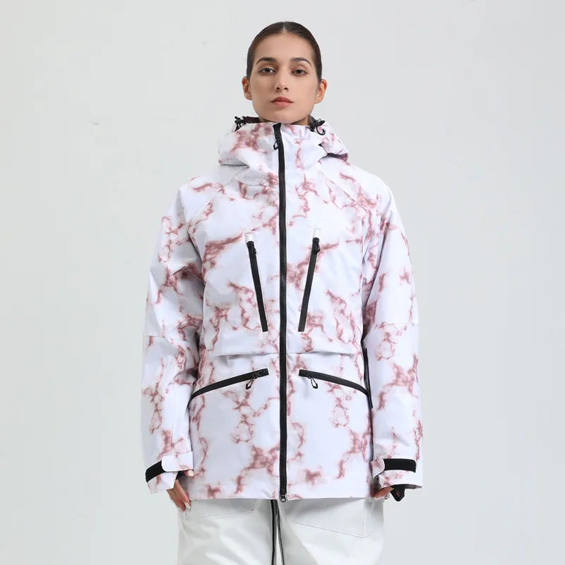 Unisex-Skijacke für Wintersport | funktionale Ausführung