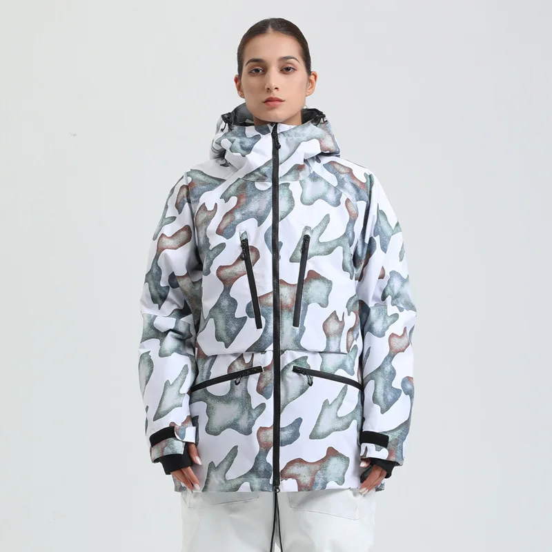 Unisex-Skijacke für Wintersport | funktionale Ausführung