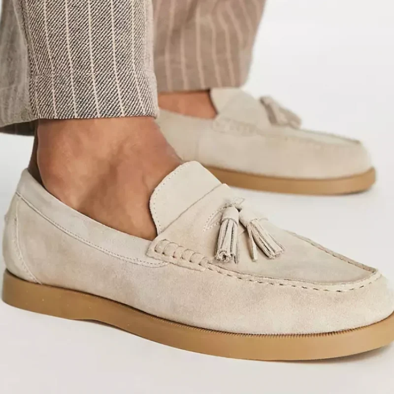 Herren-Loafer mit Klassischer Form | ohne Verschluss
