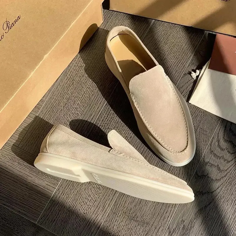 Herren-Halbschuhe ohne Verschluss | klassischer Schnitt