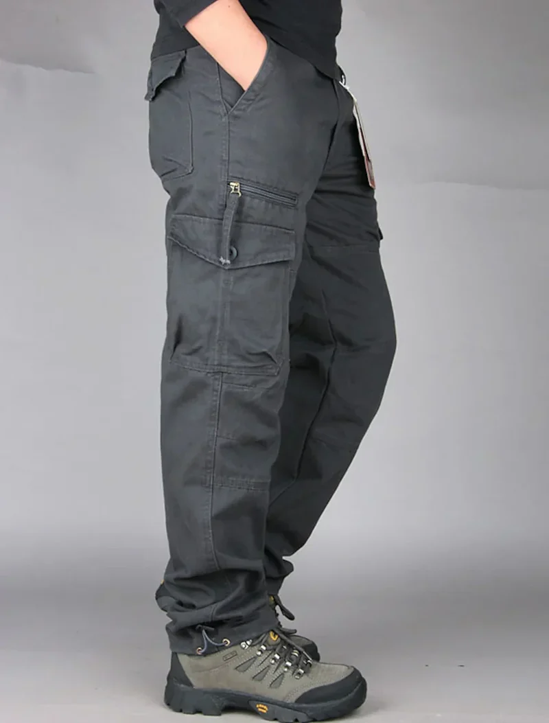 Herren-Cargohose mit Gerader Passführung | funktionale Ausrichtung