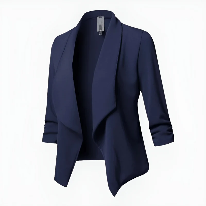 Damen-Blazer mit Langarm | formale Linienführung