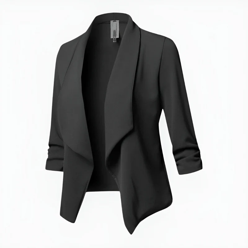Damen-Blazer mit Langarm | formale Linienführung