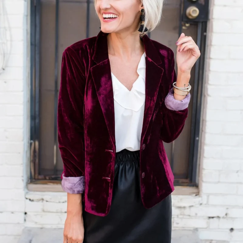 Damen-Blazer für Büroanwendungen | vielseitige Ausrichtung