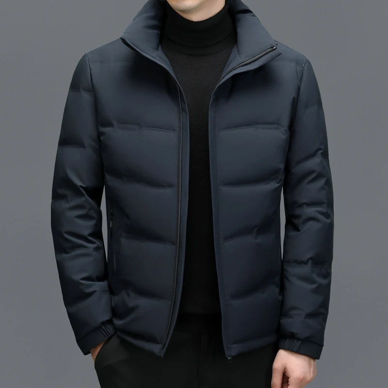 Herren-Winterjacke mit gepolsterter Ausführung | gleichmäßiger Aufbau