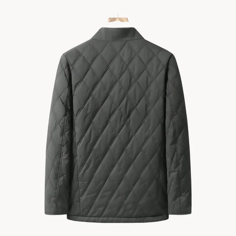 Herren-Steppjacke mit gleichmäßiger Steppung | neutrale Ausführung