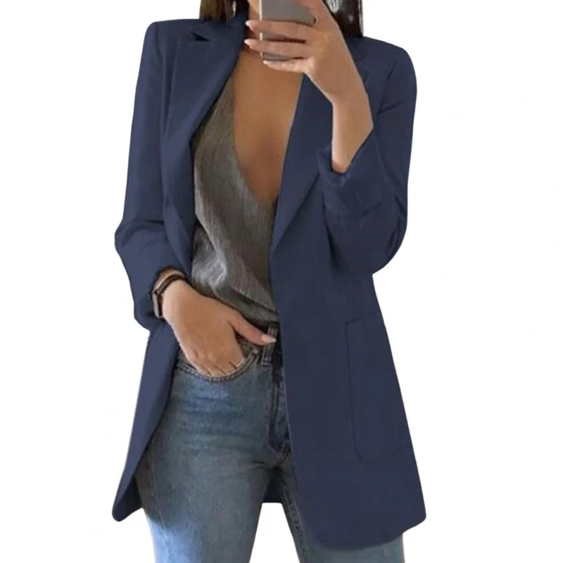 Damen-Blazer mit klarer Schnittführung | berufliche Ausrichtung