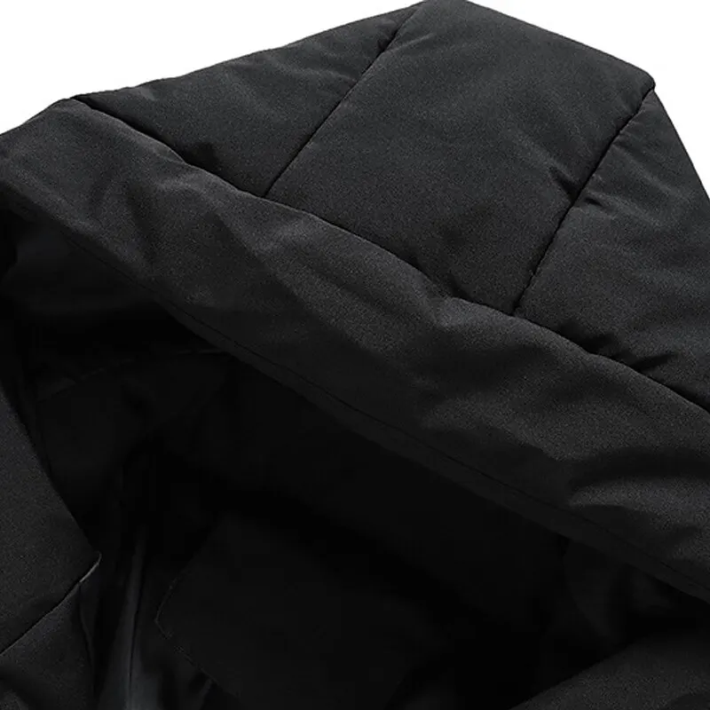 Herren-Winterjacke in Pufferbauweise | voluminöse füllstruktur