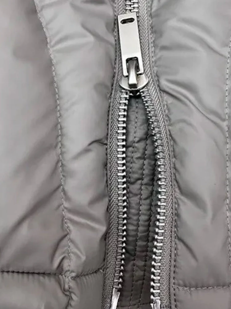 Herren-Parka mit Pufferstruktur | kapuzenkonstruktion