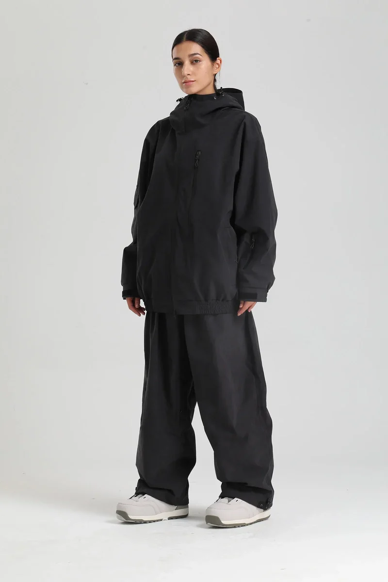 Unisex-Winterjacke für skiaktivitäten | funktionale ausrichtung