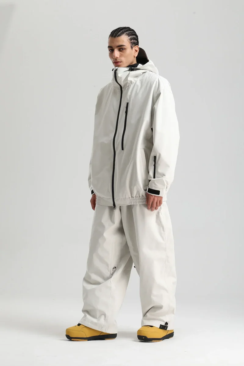 Unisex-Winterjacke für skiaktivitäten | funktionale ausrichtung