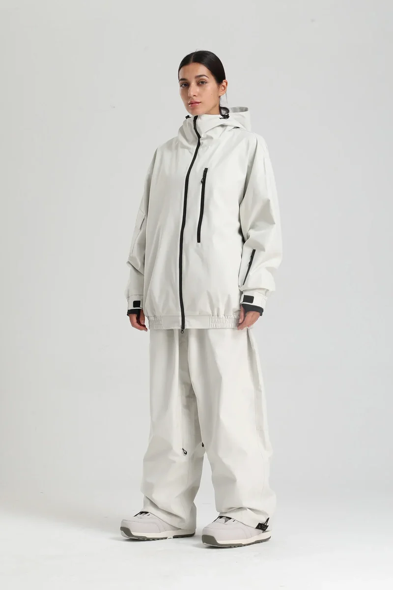 Unisex-Winterjacke für skiaktivitäten | funktionale ausrichtung