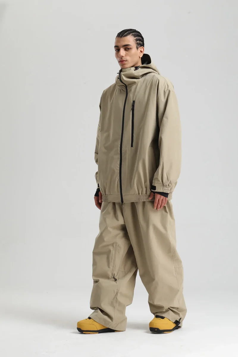 Unisex-Winterjacke für skiaktivitäten | funktionale ausrichtung