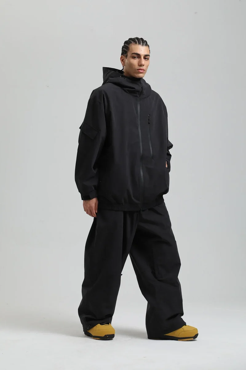 Unisex-Winterjacke für skiaktivitäten | funktionale ausrichtung
