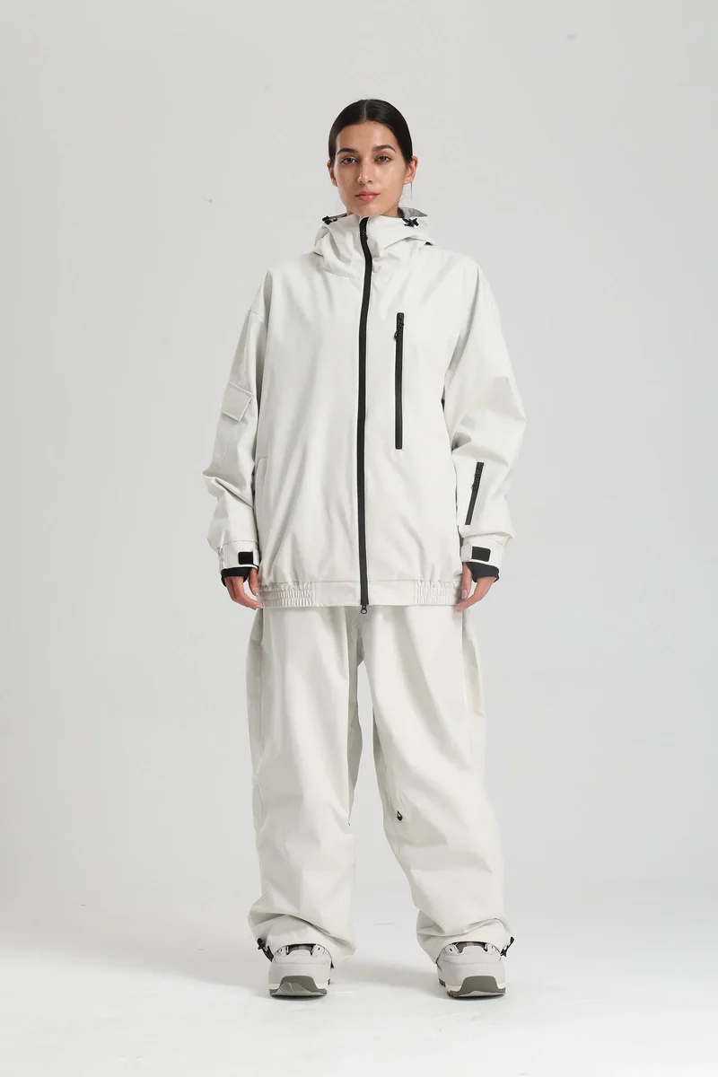 Unisex-Winterjacke für skiaktivitäten | funktionale ausrichtung