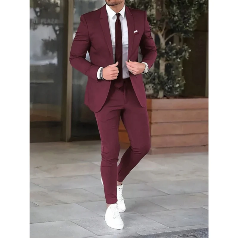 Herren Anzug | Zweiteiliges Setdesign für formelle Anlässe